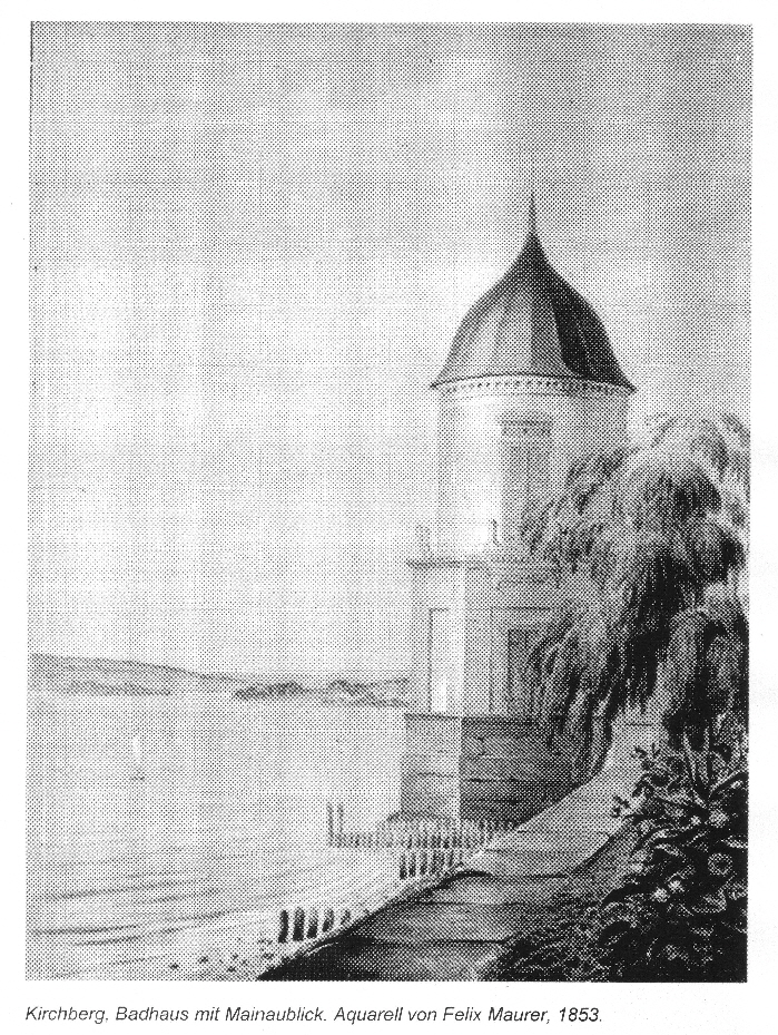 Kirchberg um 1853