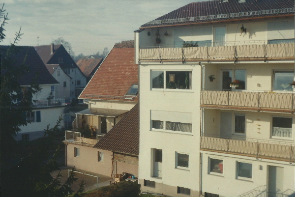 Leo Frst altes Haus 1990 kurz vor Abbruch von Fink