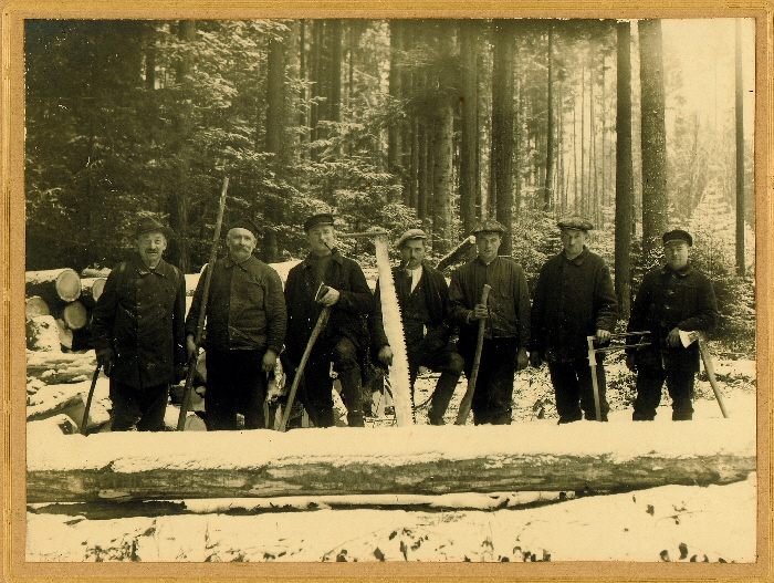 Waldarbeiter 1929